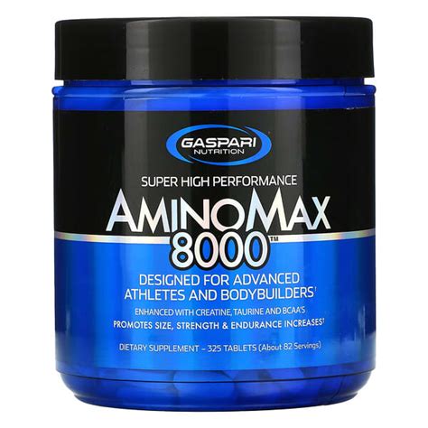 Gaspari Nutrition, AminoMax 8000, 325 Tablets .